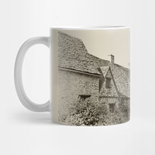 A row of Cotswold cottages Mug